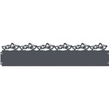 vidaXL Robniki za trato 30 pcs Antracit 103 x 0,05 x 22 cm Jeklo | Shoptok.si