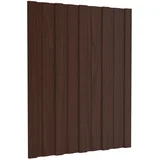 panel 36 pcs Smeđa 60 x 45 cm Pocinčani čelik