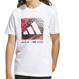 Adidas Majica za dečake Camo Logo Tee, Bela Cene