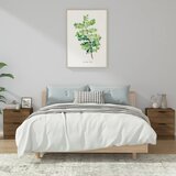  Noćni ormarići 2 kom boja smeđeg hrasta konstruirano drvo | shoptok.hr