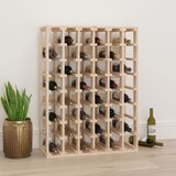 vidaXL Stalak za vino 70 x 33 x 94 m od masivne borovine Cijene