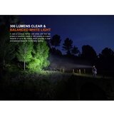 Fenix HM23V20 - prigušiva LED čeona lampa LED/1xAA IP68 300 lm 100 h | Eponuda.com