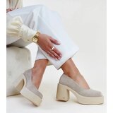 D/CEO Silver pumps Lepley | Shoptok.si
