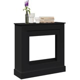  Okvir za kamin crni 90 x 30 x 90 cm od konstruiranog drva | shoptok.hr