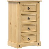 Furnova Nočna omarica Corona 53x39x84 cm trdna borovina, (21927305) | Shoptok.si