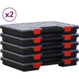  Kutije za razvrstavanje 10 kom 40x30x5 cm polipropilen | shoptok.hr