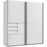 Modante omara z drsnimi vrati, bela | Shoptok.si