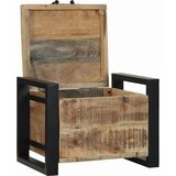  Kutije za pohranu Smeđa 40 x 30 x 30 cm Čvrsto drvo manga | Eponuda.com
