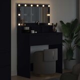  Stolovi za presvlačenje u spavaćoj sobi Crna 80 x 39,6 x 135 cm | shoptok.hr