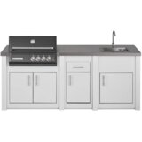 Grandpro Letna kuhinja ALUMINIJ 242 Bela [SWCX3SDD00] | Shoptok.si