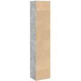  Regal za knjige boja betona 40x30x189 cm konstruirano drvo | Eponuda.com