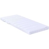 vidaXL Vzmetnica iz pene Bela 80 x 200 cm blago | Shoptok.si