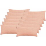  Presvlaka za jastuk 12 pcs HEERLEN Ružičasta 40 x 80 cm Bouclé | shoptok.hr