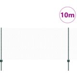 vidaXL Stožci za ograjo 5 kosov U-kanal Zelena 100 cm Jeklo | Shoptok.si