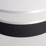  Luster na sajli CORAL 1xE27/60W/230V crno-bela | Eponuda.com