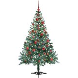 vidaXL Umjetno božićno drvce s stalakom Zelena 150 cm PVC i čelik | shoptok.hr