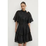 Bruuns Bazaar Obleka GillywineBBMejra dress črna barva, BBW3971