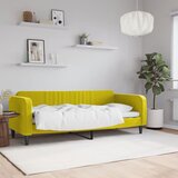  Dnevni krevet žuti 80 x 200 cm baršunasti | shoptok.hr