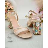 Resti Women's Solepte rhinestone post sandals | Shoptok.si
