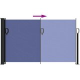  Uvlačiva bočna tenda 120 x 600 cm plava | shoptok.hr