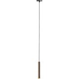 QAZQA Moderne hanglamp donker brons voor railsysteem 1-fase - Slimline Keno | Shoptok.si