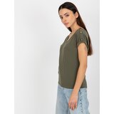 Och Bella Blouse-TW-BZ-BL-1006.56-dark khaki | shoptok.hr