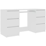 Furnova Pisalna miza bela 140x50x77 cm iverna plošča, (21925336) | Shoptok.si