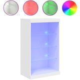  The Living Store Komoda z LED lučkami bela 60,5x37x100 cm - Komoda, (21502158) | Shoptok.si