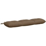  Jastučić za klupu VIANEN 100% poliester Sivosmeđa - Sivosmeđa 120 x 30 x 12 cm | shoptok.hr