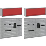  Set ormara za alate 6 pcs Crvena Čelik s prahom premazan | Eponuda.ba
