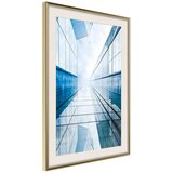  Poster - Steel and Glass (Blue) 20x30 | shoptok.hr
