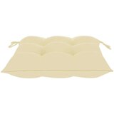  Jastuci za stolice 4 kom krem bijeli 40x40x7 cm tkanina Oxford | shoptok.hr