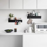 YAMAZAKI Crna metalna polica 50 cm – | shoptok.hr