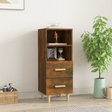 The Living Store Komoda dimljeni hrast 34,5x34x90 cm konstruiran les - Komoda, (21661906) Cene