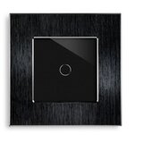 Exeshop 1g wi-fi pametni prekidačI al crni (WiFi touch switch) ( ss022 ) | Eponuda.com