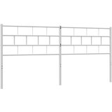 vidaXL Metalno uzglavlje bijelo 200 cm | shoptok.hr