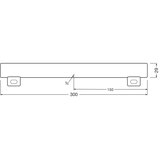  led prigušiva fluorescentna trubica S14s/3W/230V 2700K 30 cm cri 90 - osram | Eponuda.com