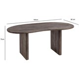 MID.YOU PISALNA MIZA les temno rjava | Shoptok.si