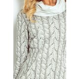 Numoco 119-1 Golf - dress with large pockets - pattern thick BRAID | Shoptok.si