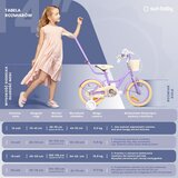  Dječji bicikl guralica Flower 14" - lavanda | shoptok.hr