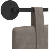  Držeće uzglavlje Zidne Sivi 170 x 55 x 5 cm Antikni PU - Sivi 160 cm bez LED | shoptok.hr