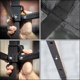  GP0011 VRTNI ŠATOR 3 X 3 M CRNI | shoptok.hr