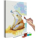  Slika za samostalno slikanje - Teddy Bear and Butterfly 40x60 Cijene