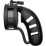 ManCage Model 19 Chastity 4.5" Silicone Cage Ballsplitter Black | shoptok.hr
