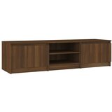 Maison Chic TV omarica - TV stojalo - Televizijska omarica rjavi hrast 140x40x35,5 cm konstruiran les, (21700375) | Shoptok.si