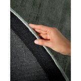 Vikosa Svetlo modra ročno tkana viskozna okrogla preproga ø 120 cm Noemi – | Shoptok.si