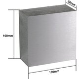 LDO Motors 6061 Aluminum Block - 100 x 100 x 50 mm Cene
