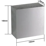 6061 Aluminum Block - 100 x 100 x 50 mm