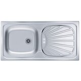 Alveus Pomivalno korito Basic 80 (86 x 43,5 cm, nerjavno jeklo) | Shoptok.si