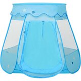  Dječji šator za igru s 250 loptica plavi 102 x 102 x 82 cm | shoptok.hr